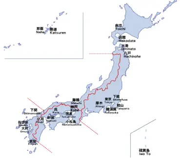 日本地図